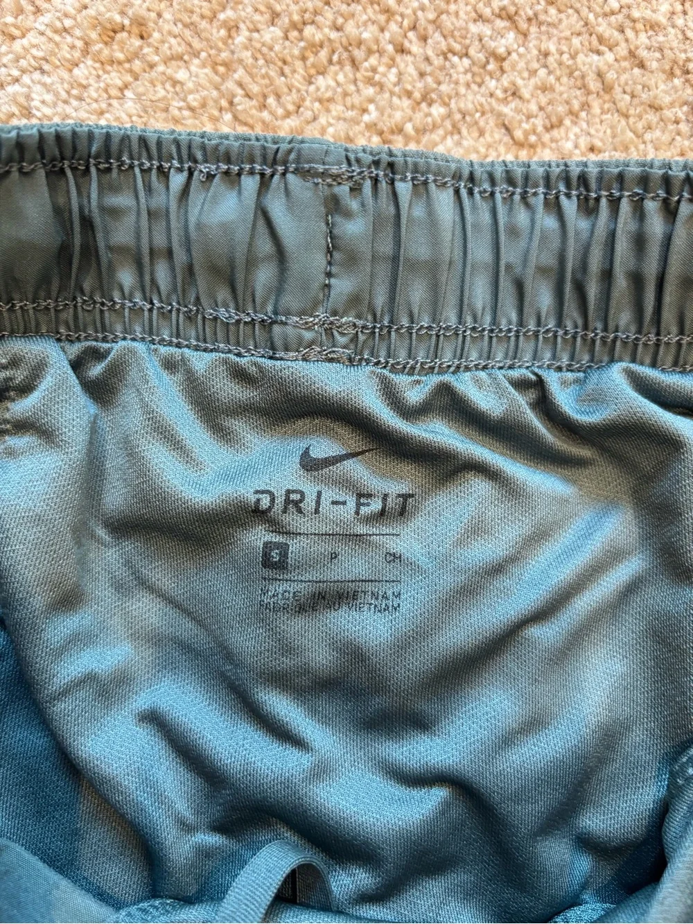 Nike Women's Teal Athletic Running Shorts